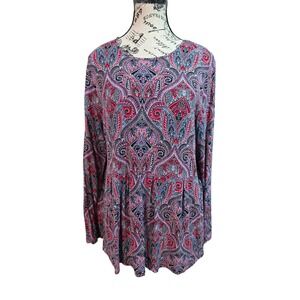 J. Jill Wearever CollectionMedium Petite (MP)‎ Paisley Boho-chic Feminine